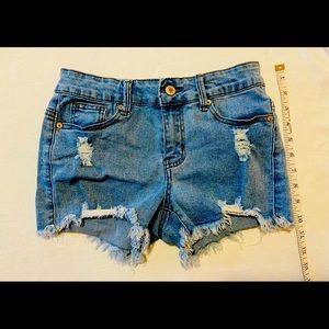 Girl jean shorts